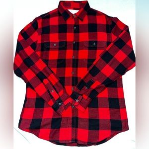 Old Navy Flannel- Black/Red Check